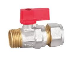 Wholesale Yuehao Brass Ball Valve Small Mini Ball Valve CE Chrome Plated Handle from china suppliers