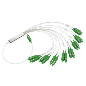 Wholesale Micro Coupler 1x8 Plc Splitter , Steel Tube Ftth Splitter from china suppliers