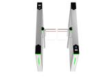 High Security Speedlane Speedgate Turnstiles Face Recognition Automatic Speed