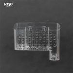 Damage Free Wall Mount Plastic Bathroom Caddy Holder For Kitchen Office Desk