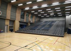 Wholesale Upholstered Retractable Audience Seating , Temporary Spectator Stands For School from china suppliers