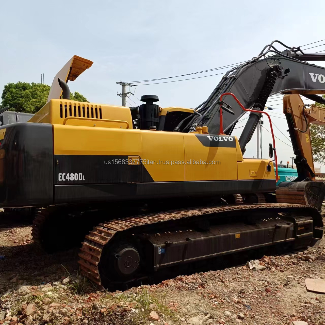 215 kw Excavators Hydraulic Crawler Used 48TON Machine VOLVO EC480 EC480D EC480DL