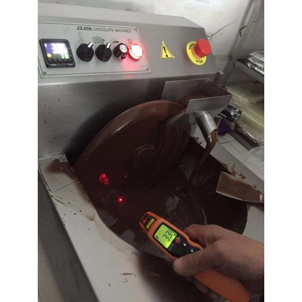 Automatic Enrober Chocolate Machine Small Chocolate Enrobing Line Machine Tempering Machine