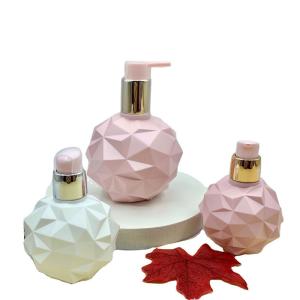 Wholesale Sphere Round HDPE Empty 120ml Lotion Pump Bottle For Face Cream from china suppliers