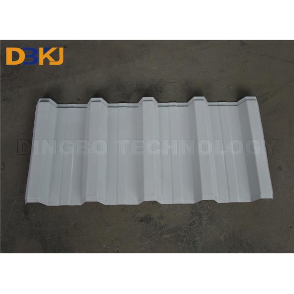 0.8mm TR4 Roof Panel Roll Forming Machine PLC With Touch Screen