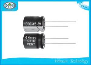 Wholesale 1000uF 6.3V Capacitor Aluminum Electrolytic Capacitors Stable For High CV Product from china suppliers