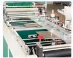 Automatic Zipper Bag Making Machine 12kw Pe Frosted Film Packaging