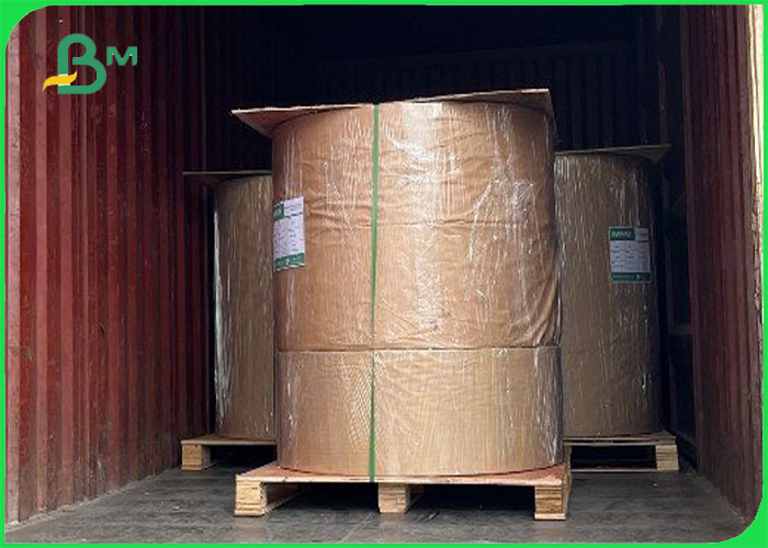 90gsm Unbleached Craft Uncoated Brown Kraft Packaging Paper For Handle Bags