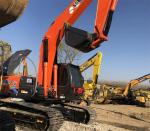 Good condition Second-hand 19400KG Orange Hitachi Excavator Zx200 with ISUZU AA