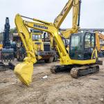 5 Ton Mini Komatsu Digger PC56 Excavator Original Hydraulic Cylinder and Cummins