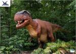 Professional Silicon Dinosaur Models Eyeballs Moving And Shining