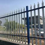 Hot Dipped PVC Coated Europe Palisade Fence for Outdoor