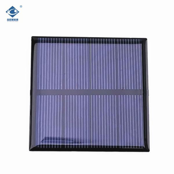 ZW-6565-2V Strong Durable Solar Panel 2V Poly 0.8W Epoxy Resin Encapsulation