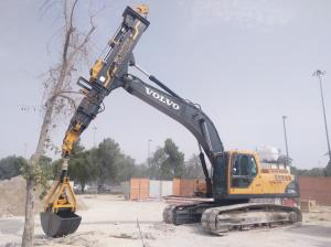 Wholesale KM150 Loader Excavator Clam Shell Telescopic Arm For Construction Works from china suppliers