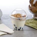 8oz Disposable Drinking Cup PET Plastic Dessert Cups 250ml