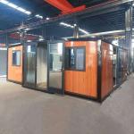 Fast Install Luxury Relief Container House for Workshop Warehouse Construction
