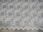Curtain Modern Gold Colored Big Eyelash Lace And Fabric Trimming High Grade