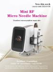 Portable Rf Laser Microneedling Skin Whitening Tightening Face Lifting Machine