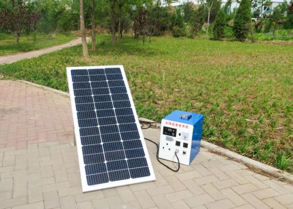 Domestic Mini Hybrid 2000w Photovoltaic Solar Power Systems With Battery 100MAH