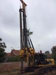 Max Drilling Depth 68m Pile Driving Equipment , Borehole Drilling Machine 5~26