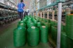 Soccer Field Turf Flooring 50mm Pile Height