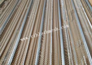 Wholesale 600mm Width Galvanized Rib Lath Mesh JF0708 0.3mm Thickness 2.5m Length from china suppliers