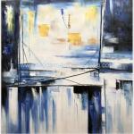 Handmade Abstract Canvas Painting Thick Acrylic Oil Wall Art Paintings