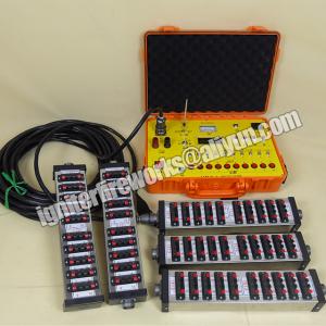 Wholesale Professional Fireworks Firing System 100cues Rapid Fire Salvo Fire Step Wire Control Fireworks machine from china suppliers