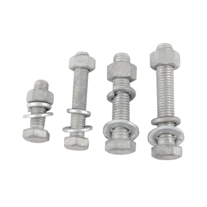 High Strength Stainless Steel Hot Dip Galvanized Hex Bolt DIN933 DIN931 M3 M5 M6 M8 M10 M12 M16 for Heavy Duty Applications