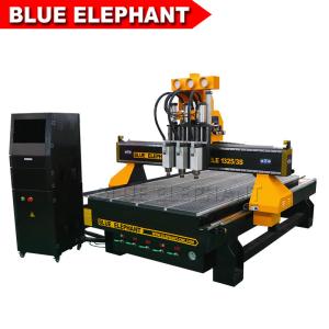 Wholesale Three Spindles CNC Machine Ele1325-3s Low Noise CNC Router Price from china suppliers