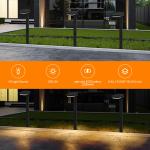 6 LED Lights Solar Stake Light IP65 Waterproof Protection for Outdoor Space