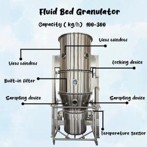 Wholesale Environmental Protection Fluid Bed Dryer Granulator Mixer 200KG 300KG from china suppliers