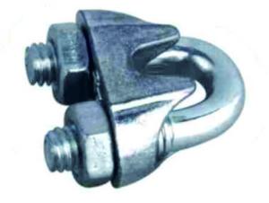 Wholesale DR-7300Z Steel Wire Rope Adjustable Clamp Galvanized Metal Clips For Rope from china suppliers