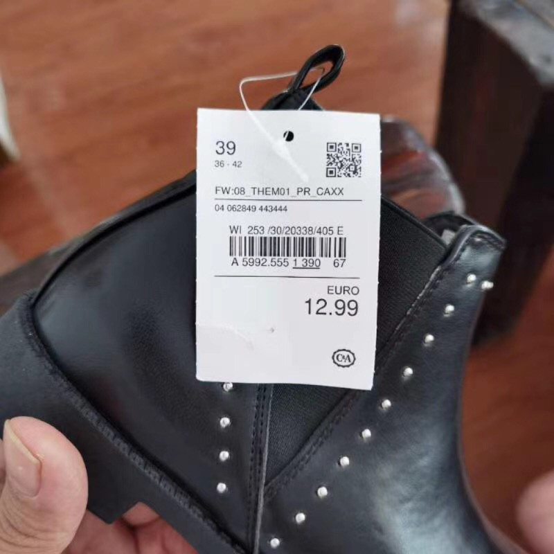 Autumn Black PU Ladies Short Boots Leisure Office Short Ankle Boots