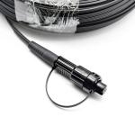 SC APC Waterproof Fiber Pigtail HDPE LSZH G657A2 Fiber Optic Drop Cable