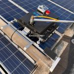 1200*1000*350mm Smart Solar Panel Cleaner Crawler for Photovoltaic Farms Washing