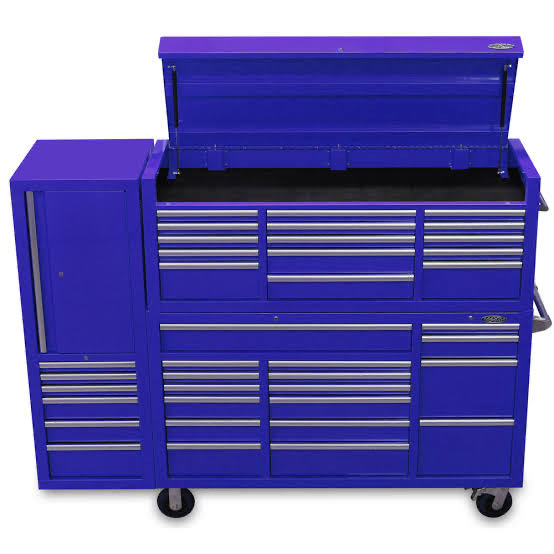 Car Repairing Kit Set with Garage Rolling Tool Cabinet Trolley and Stainless Steel Box