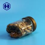 13.8oz Screw Lid 410ml Leak Proof Plastic Jar Food Safe Packaging Oval Shape