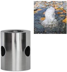 Wholesale Stainless Steel Cup Bubble Water Fountain Nozzles Spray Heads Pond Fountain Nozzles from china suppliers