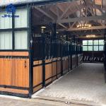 Length Customized Welded Horse Stall Fronts For Farms Sturdy And Durable Design
