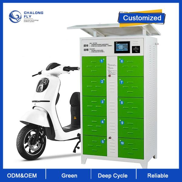 LiFePO4 Lithium Battery Motorcycle Swapping Battery Station Power Exchange