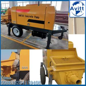 Wholesale DHBT30 Diesel Concrete Pump Engine Power Mounted On The Moveable Trailer from china suppliers