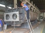 hollow paddle dryer in SUS304, carbon steam ,with steam ,hot water,conduct oil