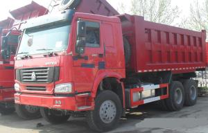 Wholesale Tipper Dump Truck SINOTRUK HOWO 10 wheels loading capacity 25-40tons 10-25CBM from china suppliers