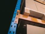 Capacity 500kg-5000kg Industrial Pallet Racking Systems , Warehouse Storage