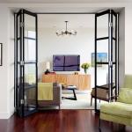 Aluminum Screen Sliding Bi Folding Garage Door