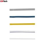 Sew On Elastic Reflective Piping Strap For Fashion Garment Sports Wear Hat Shoes