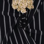 Skin Friendly Striped Material Fabric Modal Spandex Texture For Pajamas