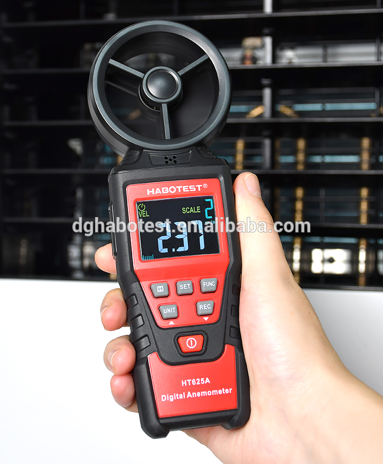 9999 CFM Handheld Digital Anemometer