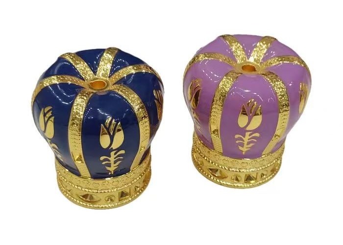 Custom Colorful Die Casting Zamak Perfume Caps Luxury Zinc Alloy Perfume Cap